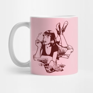 Vintage Woman in Ficiton Mug